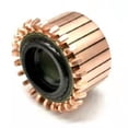 thumbnail image 2 of 25.5 x 10 x 17(18.8) mm 24P Teeth Copper Hook Type Electrical Motor Commutator, 2 of 7
