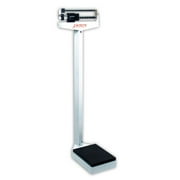 Angle View: Detecto Eye Level Physician Body Weight Scale