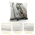 thumbnail image 4 of Orinice Owl Tree Branch Graphic Decorative Cushion Throw Pillow Cover for Home Couch Living Room Bed Sofa - Printed on Both Sides - All Year Round - 1PC 24x24in, 4 of 5