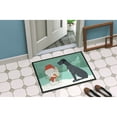 thumbnail image 4 of Black Great Dane and Snowman Christmas Door Mat, 4 of 4