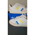 thumbnail image 4 of Ad-id-as Originals Forum Low Sneakers ID7962 White Blue Yellow Men's Size 11, 4 of 6