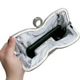 thumbnail image 4 of Women Envelope Clutch Bag Elegant Wedding Party Clutch Purse,Silver, 4 of 7