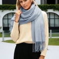 thumbnail image 4 of SUXIAN Winter Scarf for Women Soft Cozy Thick Wrap Shawl Elegant BU2 One Size, 4 of 5