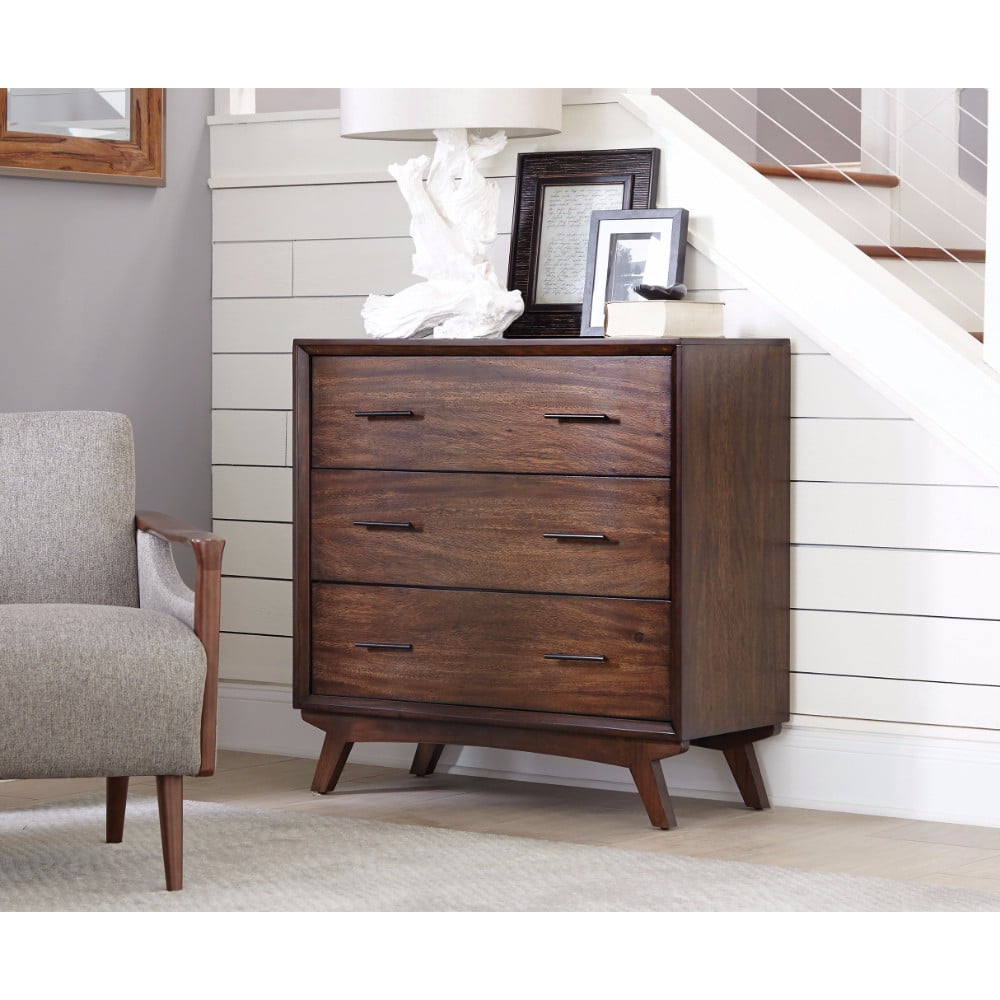 Modern Style Wooden Accent Brown