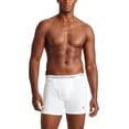 thumbnail image 2 of Polo Ralph Lauren Men's 3 Pack Classic Cotton Boxer Briefs (XLarge, White), 2 of 2