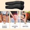 thumbnail image 5 of Mangas de compresión para piernas con correas elásticas para baloncesto, fútbol, dolor de rodilla, ejercicio, 5 of 5