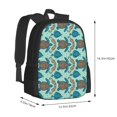 thumbnail image 2 of Sigee Turtles And Seahorses for Simple large capacity backpack Travel Laptop Backpack, Business for Travel and Daily Use, 2 of 9