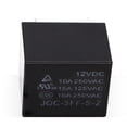 thumbnail image 4 of Tnisesm/6pcs DC 12V Coil SPST PCB Relay 5 Pins Mini Power Relay CAT73-5P-12V-BK, 4 of 5