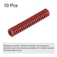 thumbnail image 3 of Troquel Resorte, 10uds 8mm OD 45mm Largo Espiral Estampado Media Carga Compresión Troquel Resortes para 3D Impresora Eléctrica Pieza, Rojo, 3 of 5