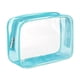 thumbnail image 3 of Neceser impermeable Bolsa de cosméticos transparente Bolsa de cosméticos portátil multipropósito reutilizable para mujeres y hombres Bolsa de embalaje Azul Yinane Bolsas de maquillaje transparentes, 3 of 8