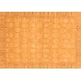 thumbnail image 1 of Ahgly Company Indoor Rectangle Abstract Orange Modern Area Rugs, 5' x 7', 1 of 4