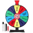 thumbnail image 1 of Rueda de premios Facilife de 30 cm con soporte y 10 ranuras para ferias comerciales, 1 of 9