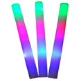 thumbnail image 1 of 5pcs Light Up Foam Sticks LED Wands Rally Rave Batons DJ Flashing Glow Stick, 1 of 5