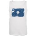 thumbnail image 1 of Born and Raised South Carolina State Flag Mens Tank Top White MD, 1 of 1