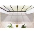 thumbnail image 2 of Well Woven 3' x 10' Gray and Ivory Solid Print Outdoor Rug, 2 of 8