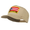 thumbnail image 2 of Puerto Rico Flag Letter Patched Cap - Khaki OSFM, 2 of 5