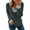 Dark Gray, variant on Women's Oversized Sweatshirts Long Sleeve Stand Collar Pullover 2025 Fall Trendy Clothes