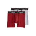 thumbnail image 3 of Jockey Men's Big Man Chafe Proof Pouch Microfiber 6" Boxer Brief - 2 Pack, 3 of 3