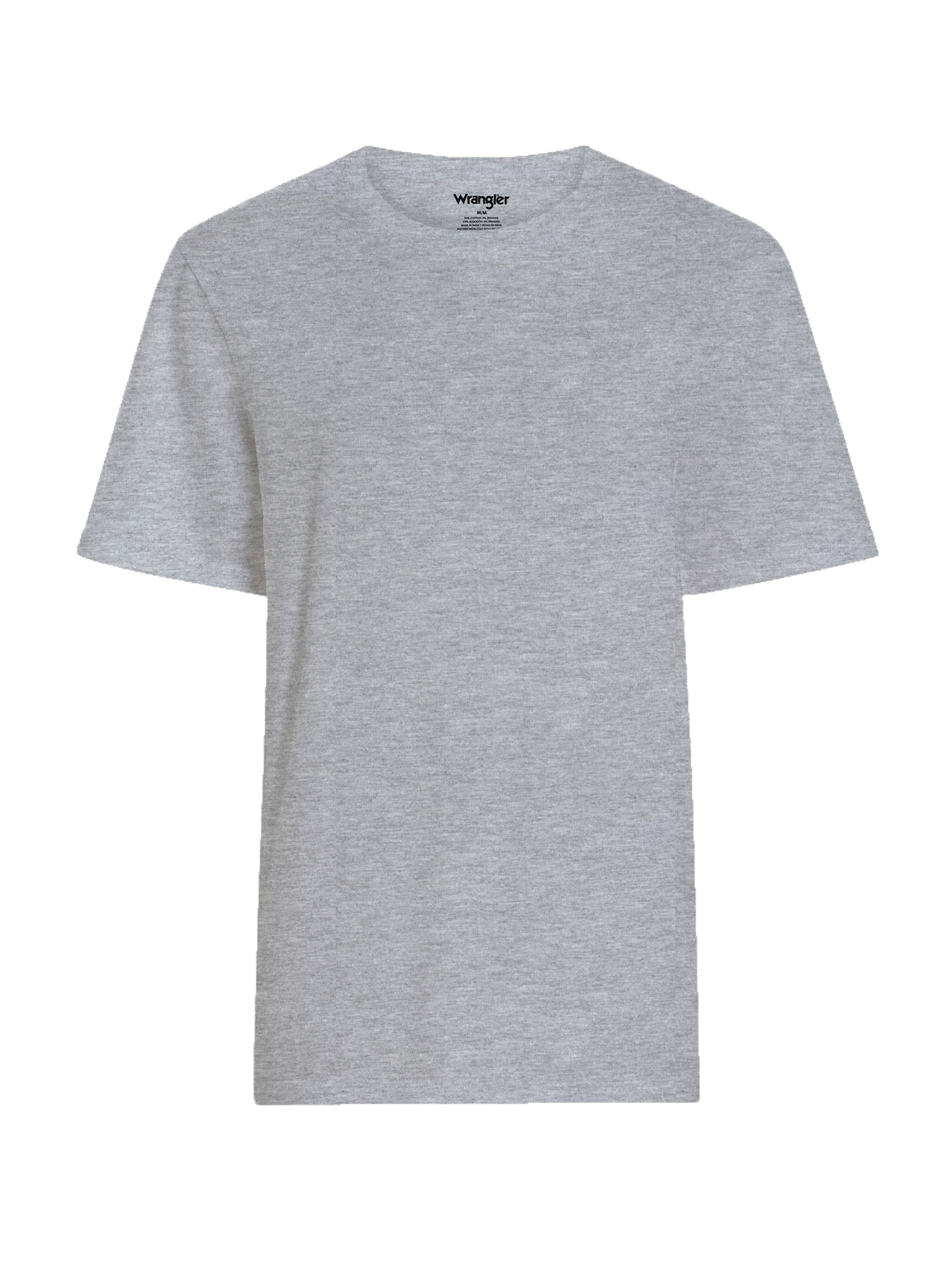 Wrangler Crew Neck Cotton Stretch Soft Undershirts for Men, 6-Pack (S-3XL)