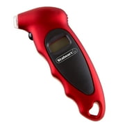 Digital Tire Air Pressure Gauge, Easy to Read LCD Display with 4 Ranges Best for Car Trucks and Bicycles, Fast and Accurate Readings by Stalwart- Red
