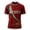 Red, variant on Zimjoy 2026 Mexico Soccer Jersey for Men World Soccer Game Mexico Team Short Sleeve Mock Crew Neck Football Jersey Shirts Dark Green L