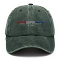 thumbnail image 6 of YYDENG Patriotic Floral Embroidered Baseball Hat Washed Distressed Cloth Hat Adjustable Back Closure Lightweight Cloth Cap, Commemorative 250th Anniversary Sun Hat Independence Day Camping Hiking, 6 of 6