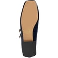 thumbnail image 5 of Journee Womens Gredah Double Buckle Mary Jane Dress Flats, Widths Available, 5 of 9