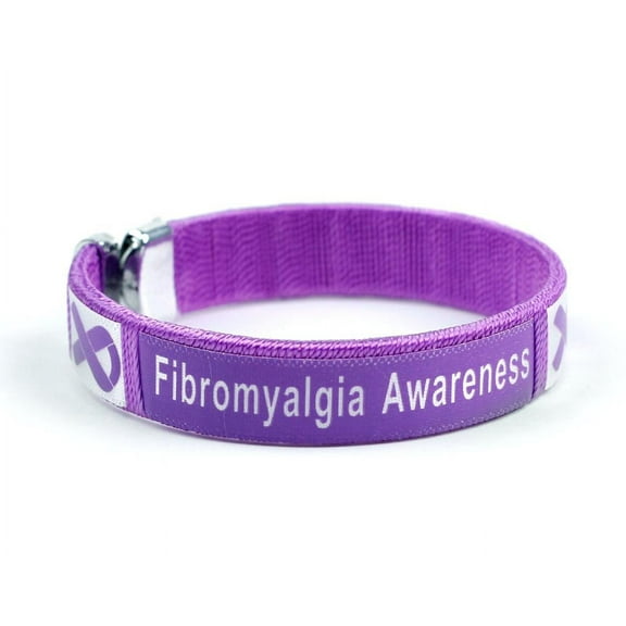 Fibromyalgia Awareness Bangle Bracelets