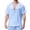 AA-Sky Blue, variant on Men's Casual Shirts Hooded Full Zip Drawstring Lightweight Summer Tops Breathable Soft Casual Beach T-Shirts Black M