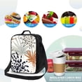 thumbnail image 4 of Disketp Tropical Leaves Bolsa Térmica Estampada para Almuerzo, Lonchera para Hombres y Mujeres Adultos, 4 of 7