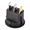 thumbnail image 4 of Uxcell 12V  LED Light DC Boat Rocker Toggle Switch Plastic Blue 2pcs, 4 of 4