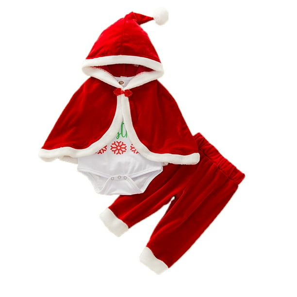 Baby santa hot sale outfit walmart