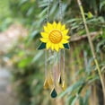 thumbnail image 4 of AOOOWER Sunflower Wind Chimes Metal for Sun Catcher Window Windchimes Hanging Ornaments Home Outdoor Garden Decor, 4 of 21