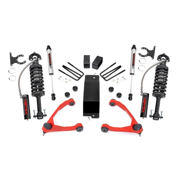 Rough Country 3.5" Vertex/V2 Lift Kit for 07-16 Chevy/GMC 1500 4WD - 19457RED