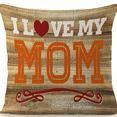 thumbnail image 1 of Love My Mom Coussin en Lin, 1 of 1