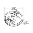thumbnail image 3 of Grote Industries Tail Light Assembly 52772 Red Lens; White Backing; Incandescent; Clear; Single, 3 of 3