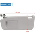 thumbnail image 5 of ECCPP 74320-42501-B3 Gray Sun Visor Left Driver Side fit for 2006 - 2013 for Toyota RAV4 Automobile Windshield Visor with Sunroof, 5 of 5