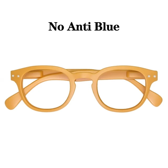 Reading Glasses Woman Fashion Readers Man Promotion Glasses 400 With Spring Hinge Round Shape Orange 0