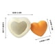 thumbnail image 2 of Moldes para jabón con forma de corazón de 2, 3, 4 y 6 pulgadas, para velas, dulces, chocolate, pasteles, gelatina, pudín, velas de boda., 2 of 3