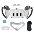 thumbnail image 1 of Pour 3 Poignées de Protection pour Manette, Coque avant et Protection Faciale, Accessoire VR, 1 of 5