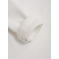 thumbnail image 6 of Sinleey Kids Girls Boys Fleece-Lined Compression Base Layer Winter Warm Thermal Underwear Tops Long White 110, 6 of 7