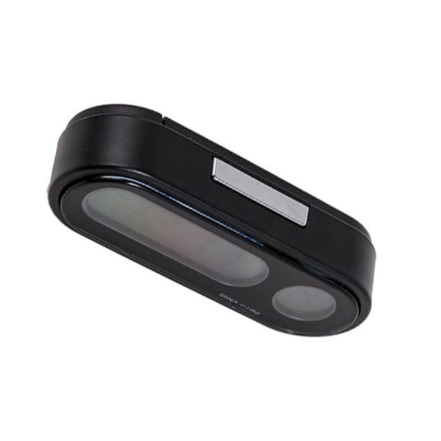 Riwesomey Reloj Digital de coche de moda 2 en 1 con pegatina de doble cara, indicador de temperatura de vehículos con retroiluminación LED para coches Vehículos, repuestos y accesorios Mis Riwesomey VI004513-00
