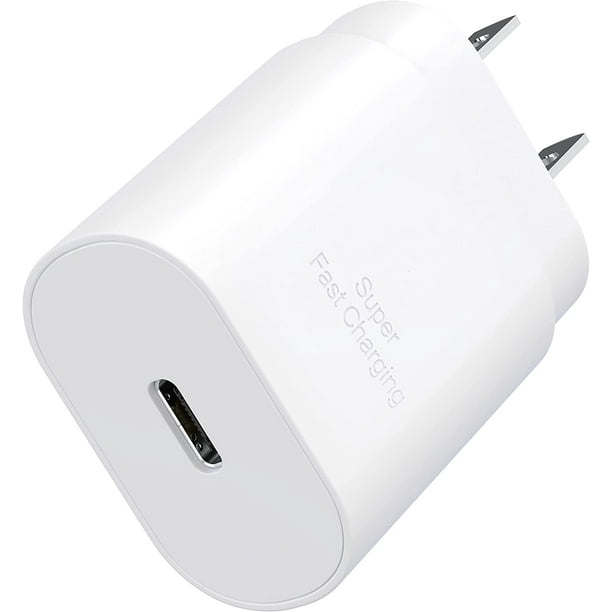 Chargeur rapide USB C 25W PD pour iPhone 14 13 plus chargeur de type C  adaptateur de prise murale adaptateur de charge rapide Compatible 