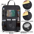 thumbnail image 4 of yingyy 42*62CM Universal Back Organizer Car Back Seat Storage Bag Multifunctional Durable Car Storage Pockets, 4 of 6