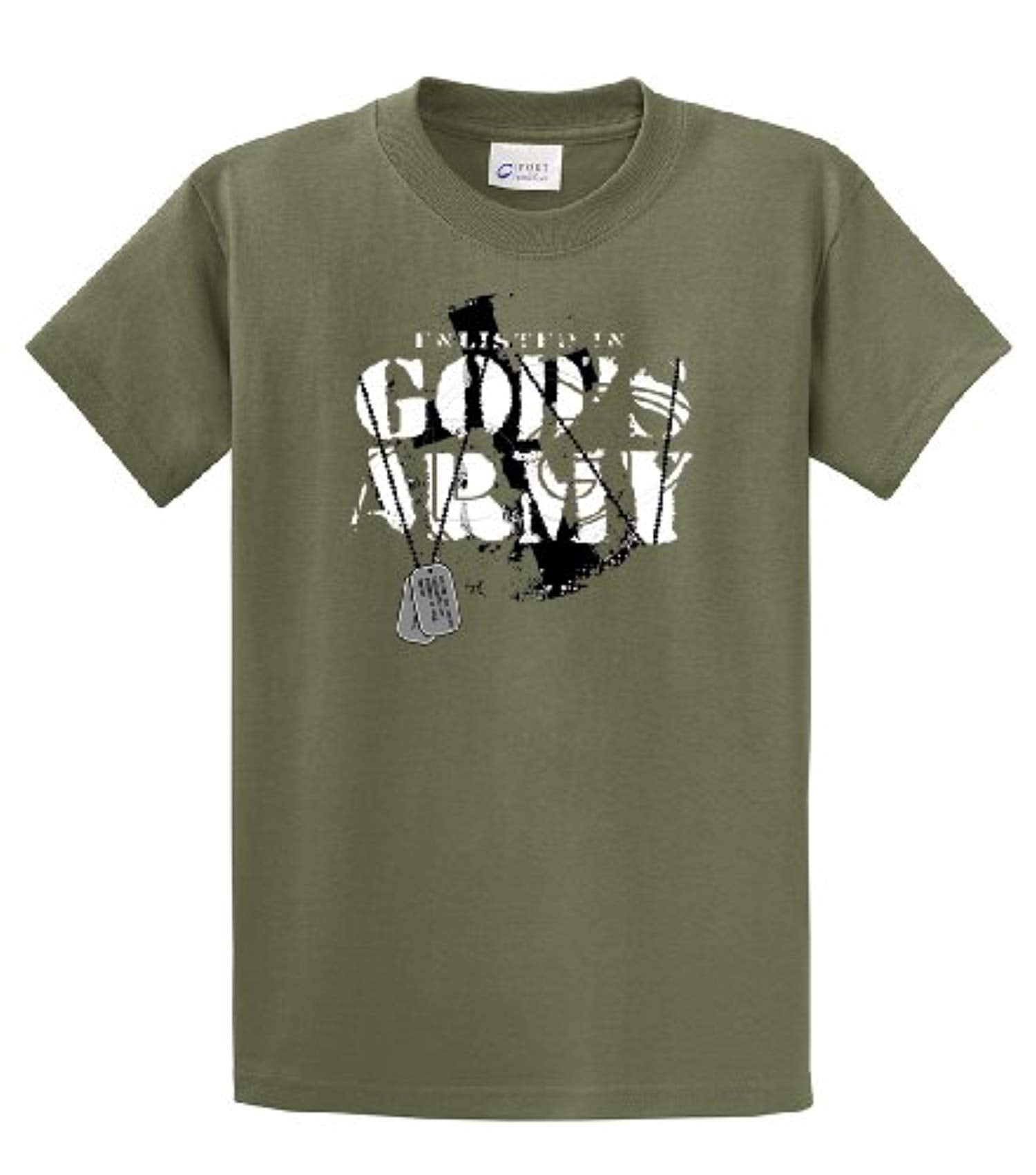 Christian T-Shirt Enlisted In God's 