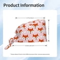 thumbnail image 5 of Easygdp cute fox pink Men Women Adjustable Cap Working Hat Tie Back Cap, Work Cap, 5 of 7
