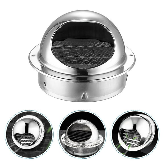 Soimiss 1Pc Stainless Steel Cooker Hood Exhaust Cover with