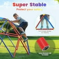thumbnail image 4 of Zupapa 10FT Dome Climber with Canopy, Upgraded Outdoor Geometric Dome Climber with 1000LBS Weight Capability, Suitable for 1-6 Kids, Purple, 4 of 8