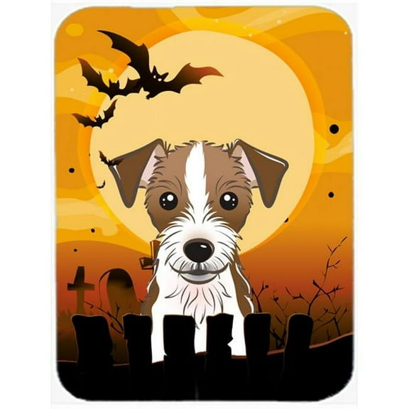 Halloween Jack Russell Terrier Mouse Pad, Hot Pad & Trivet