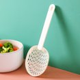 thumbnail image 3 of CAROOTU Draining Spoon High Temperature Resistant Noodle Spoon Hanging Storage Filter Mesh Spoon Household, 3 of 7
